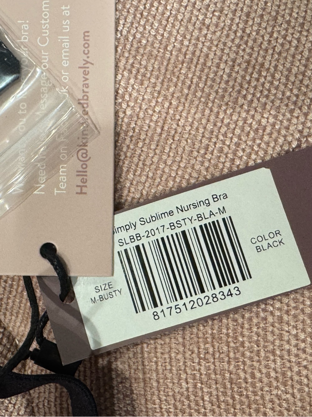 Kindred Bravely Black Seamless Nursing & Maternity Bra - Picture 2 of 3